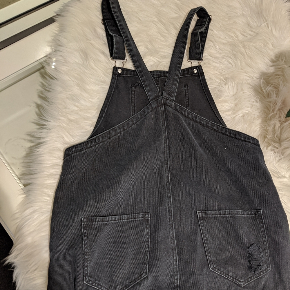 Fashion Nova Denim Overall Dress - Picture 3 of 3